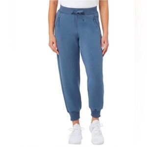 New! Kirkland Ladies Blue Active Jogger Sweatpants Size Large